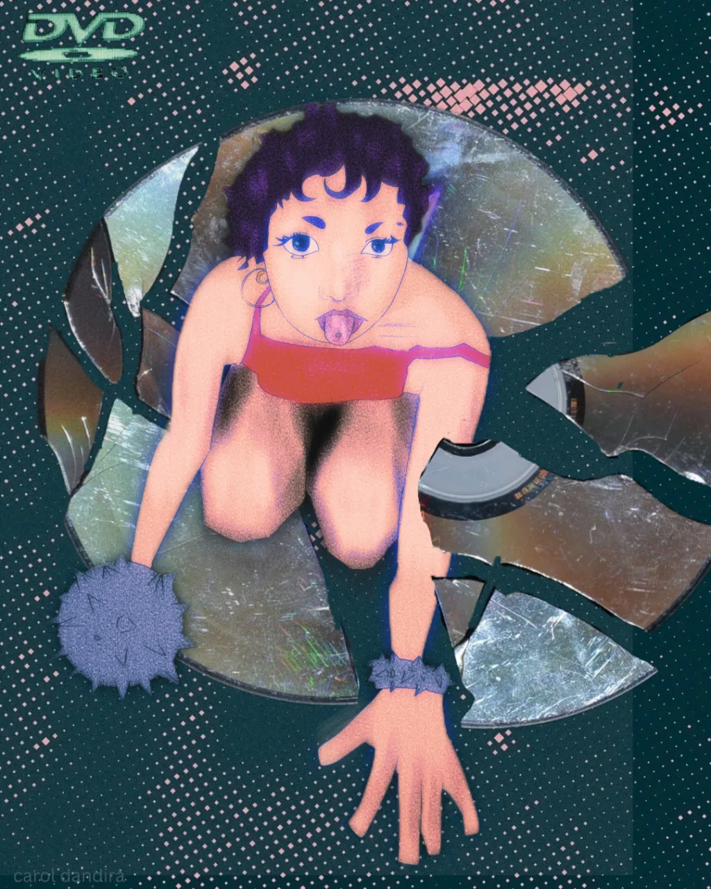 Drew Something on Procreate and joined some stuff together to make an album cover